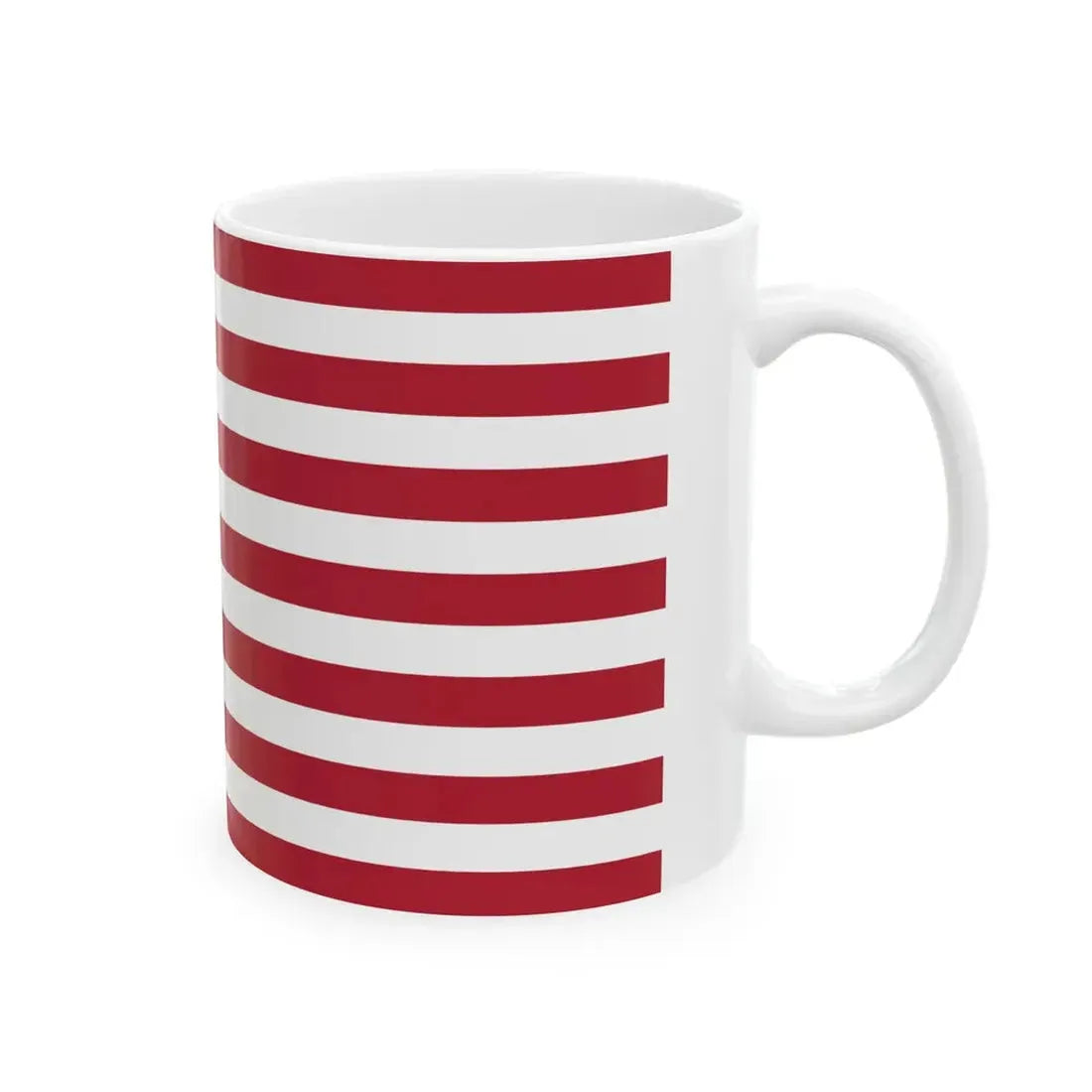 Flag of the Communist States of America (United States) White Coffee Mug - Go Mug Yourself