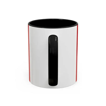 Flag of the Community of Madrid Spain - Accent Coffee Mug - Go Mug Yourself