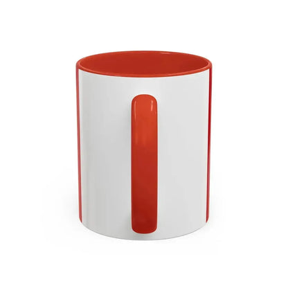 Flag of the Community of Madrid Spain - Accent Coffee Mug - Go Mug Yourself