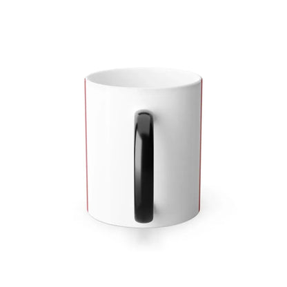 Flag of the Community of Madrid Spain - Color Changing Coffee Mug - Go Mug Yourself