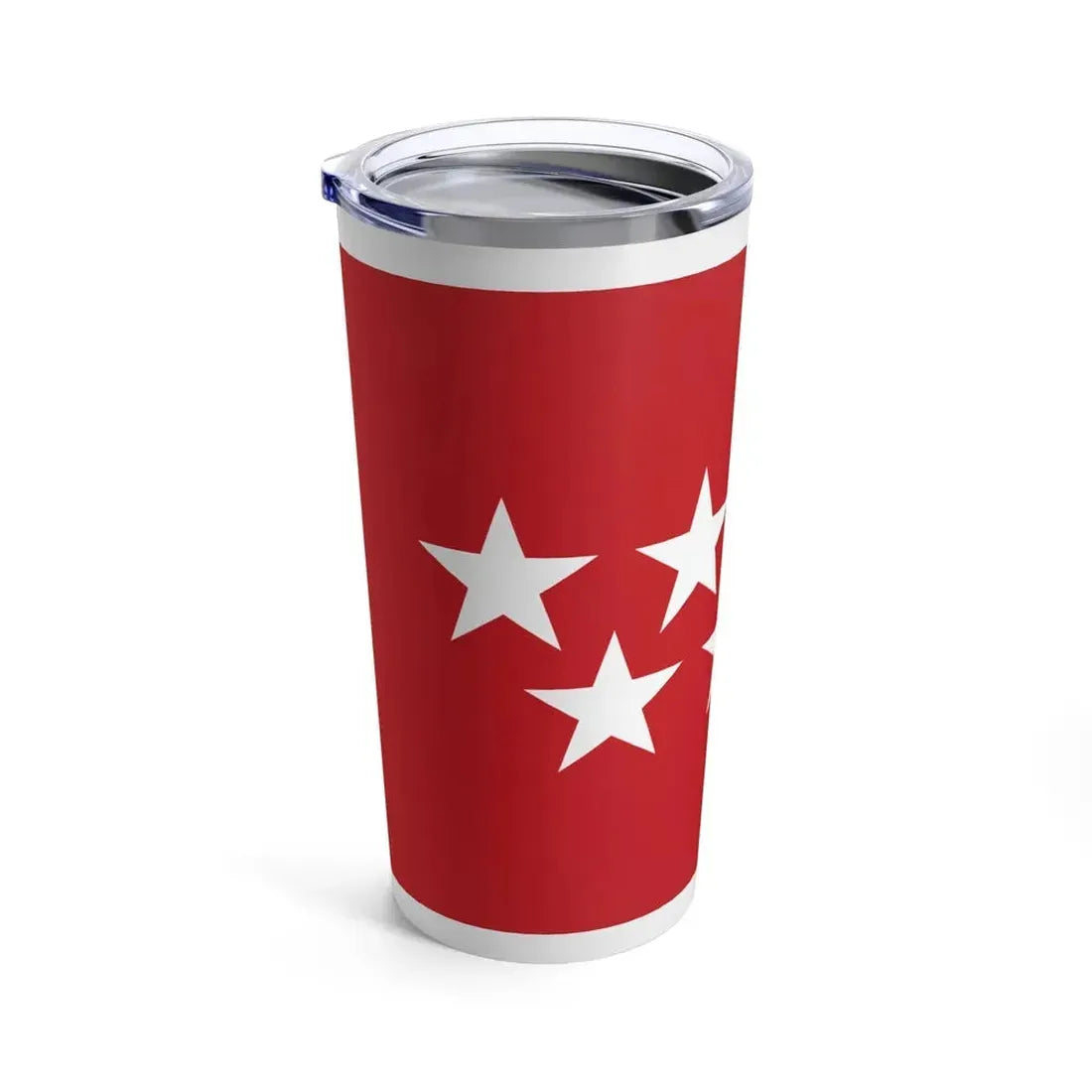 Flag of the Community of Madrid Spain - Tumbler 20oz - Go Mug Yourself