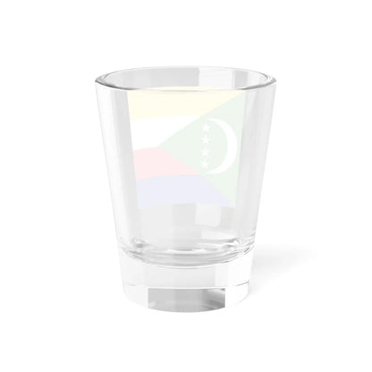 Flag of the Comoros 1-1 (Comoros) Shot Glass 1.5oz - Go Mug Yourself