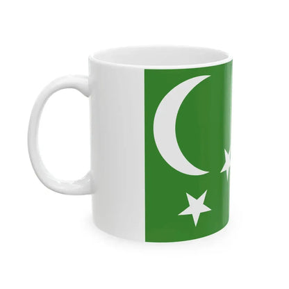 Flag of the Comoros 1963-1975 (Comoros) White Coffee Mug - Go Mug Yourself