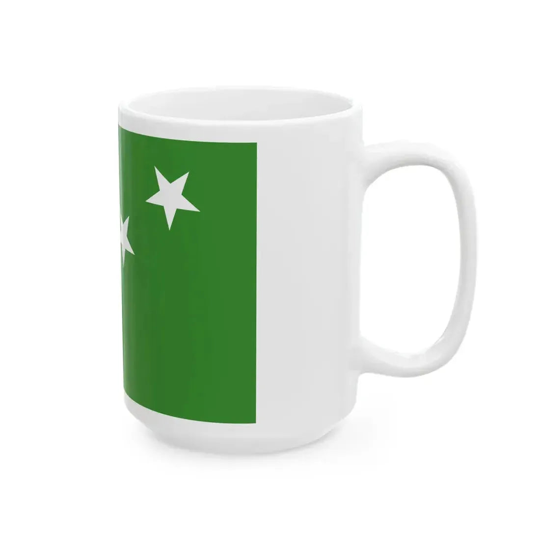 Flag of the Comoros 1963-1975 (Comoros) White Coffee Mug - Go Mug Yourself