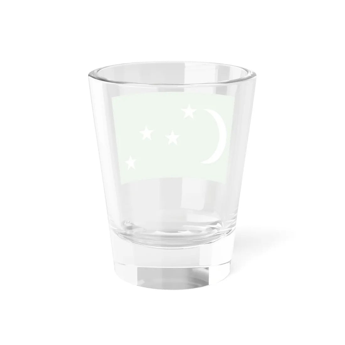 Flag of the Comoros 1963-1975 proposal (Comoros) Shot Glass 1.5oz - Go Mug Yourself