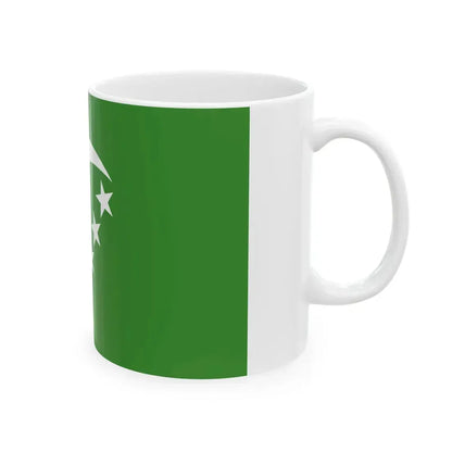 Flag of the Comoros 1978-1992 (Comoros) White Coffee Mug - Go Mug Yourself