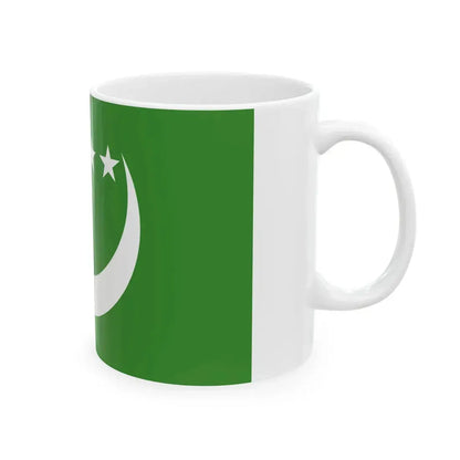 Flag of the Comoros 1992-1996 (Comoros) White Coffee Mug - Go Mug Yourself