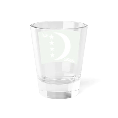 Flag of the Comoros 1996-2001 Erroneous Variant (Comoros) Shot Glass 1.5oz - Go Mug Yourself