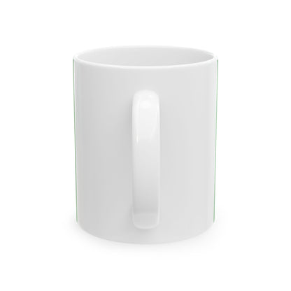 Flag of the Comoros 1996-2001 reverse 3-2 (Comoros) White Coffee Mug-Go Mug Yourself