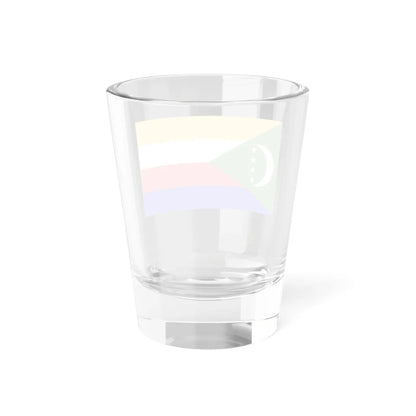Flag of the Comoros 2001 (Comoros) Shot Glass 1.5oz - Go Mug Yourself