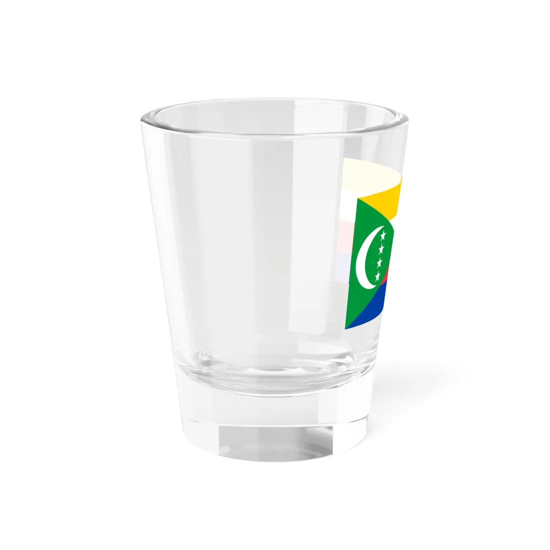 Flag of the Comoros (Comoros) Shot Glass 1.5oz - Go Mug Yourself