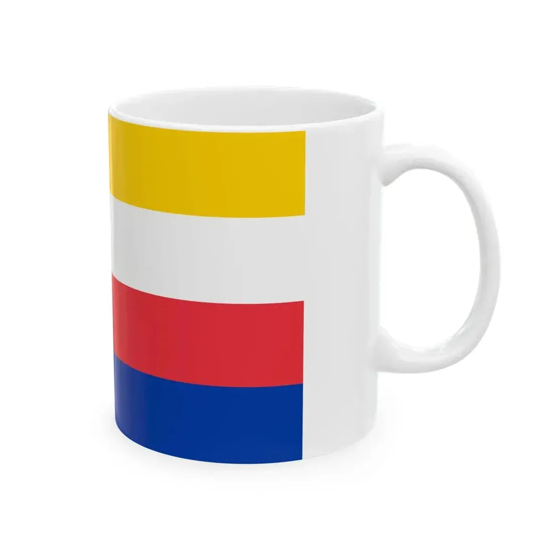 Flag of the Comoros (Comoros) White Coffee Mug - Go Mug Yourself