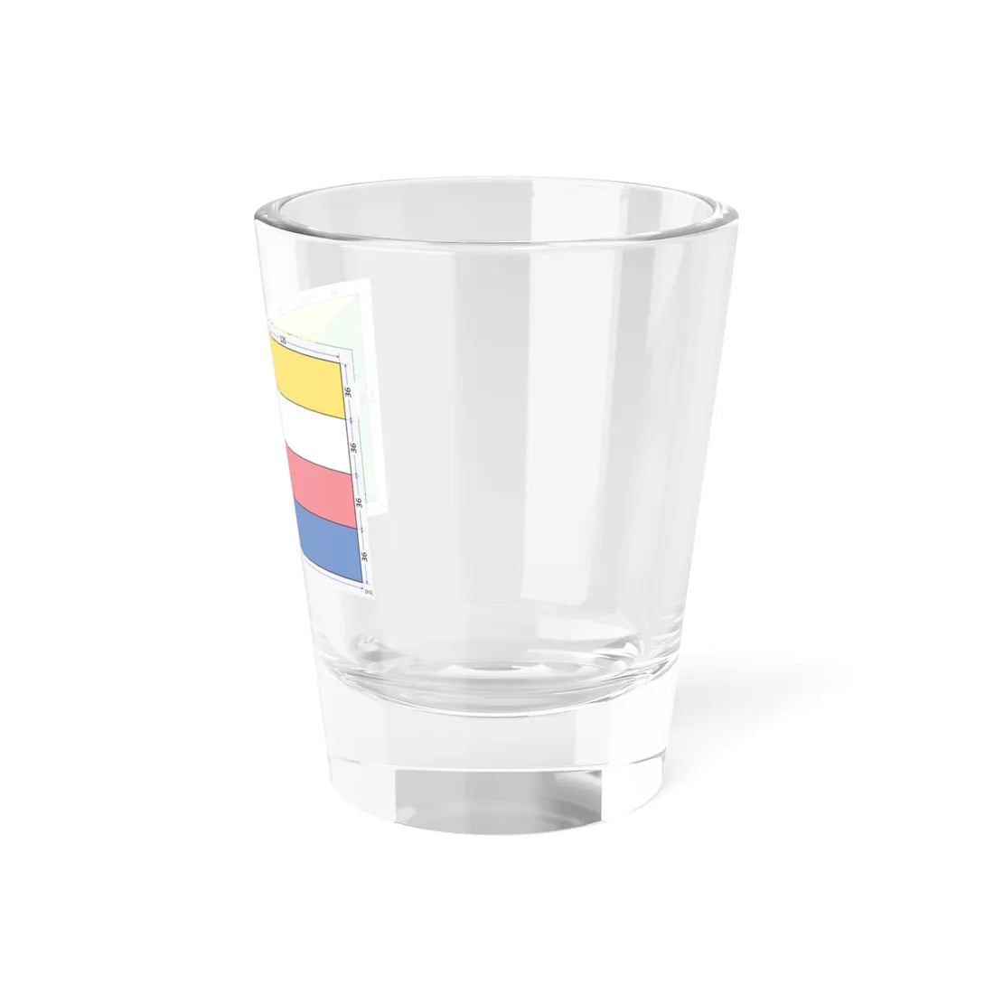 Flag of the Comoros construction sheet (Comoros) Shot Glass 1.5oz - Go Mug Yourself