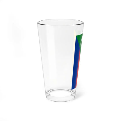 Flag of the Comoros vertical (Comoros) Pint Glass 16oz - Go Mug Yourself