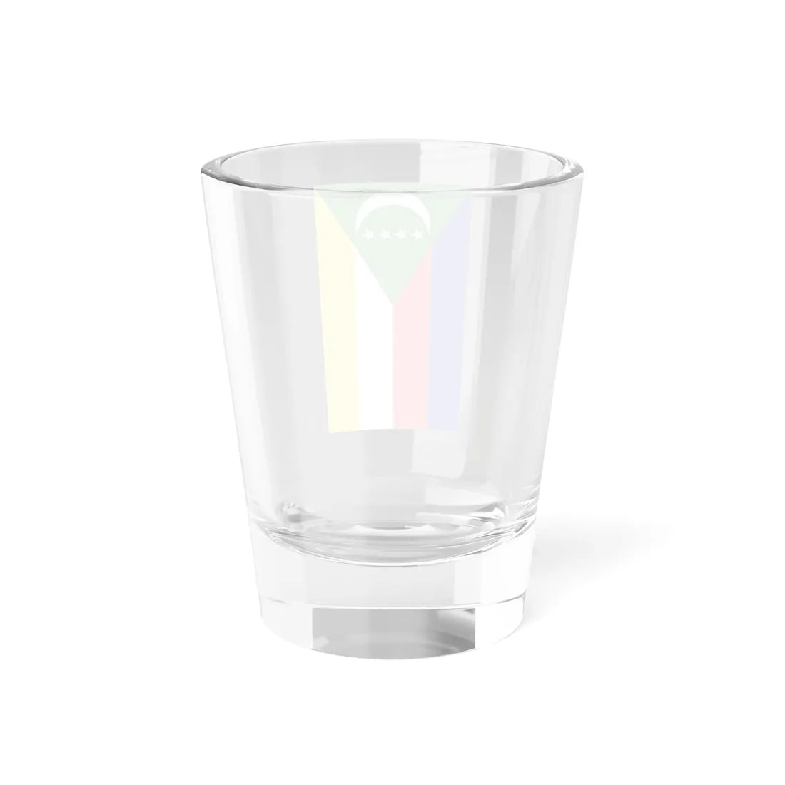 Flag of the Comoros vertical (Comoros) Shot Glass 1.5oz - Go Mug Yourself