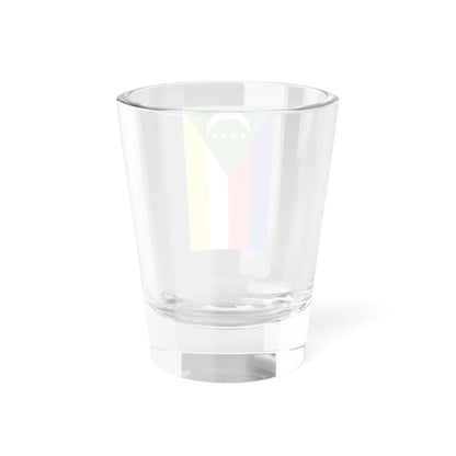 Flag of the Comoros vertical (Comoros) Shot Glass 1.5oz - Go Mug Yourself