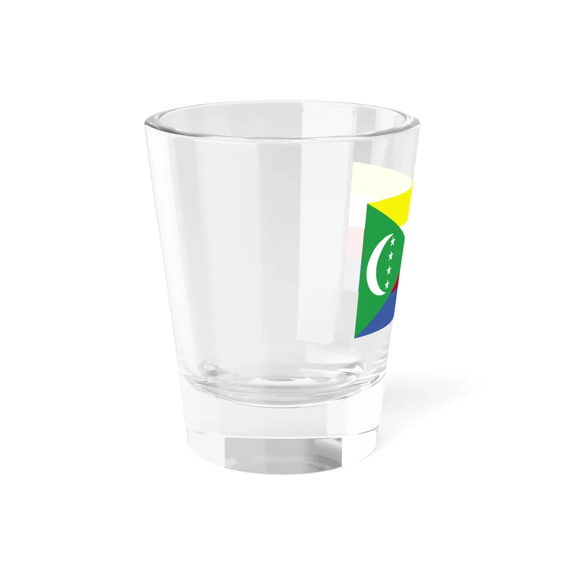 Flag of the Comoros WFB 2004 (Comoros) Shot Glass 1.5oz - Go Mug Yourself
