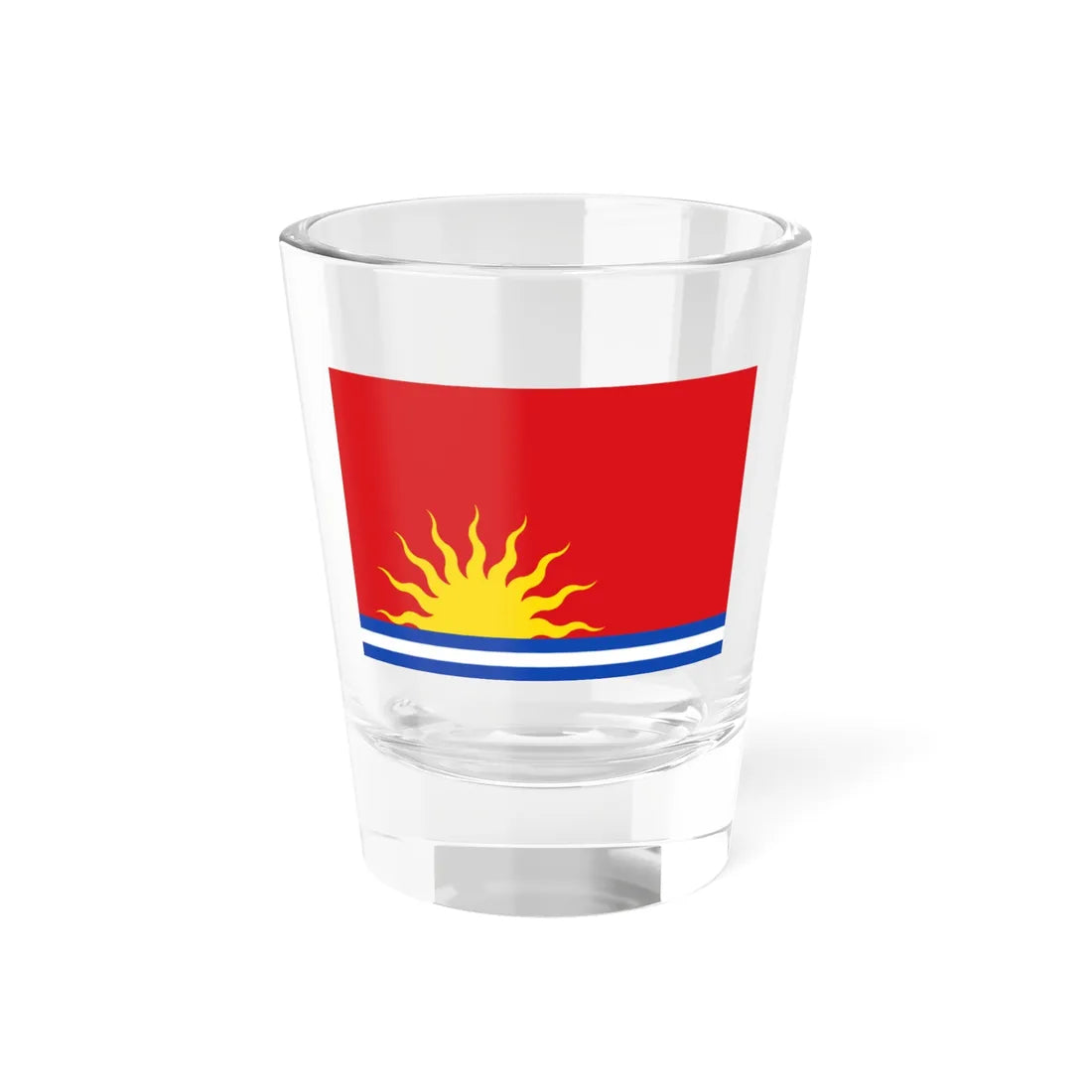 Flag of the Company of Scotland Trading to Africa and the Indies (Panama) Shot Glass 1.5oz 1.5oz - Go Mug Yourself
