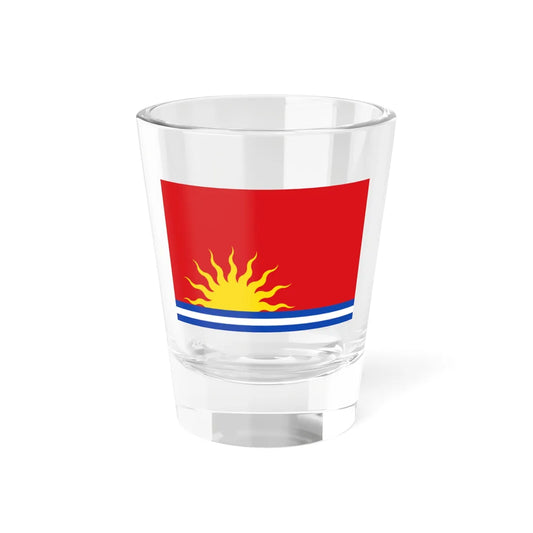 Flag of the Company of Scotland Trading to Africa and the Indies (Panama) Shot Glass 1.5oz 1.5oz - Go Mug Yourself