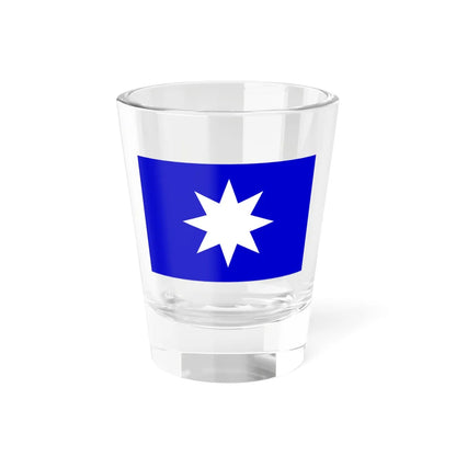 Flag of the Confederacy of Independent Kingdoms of Fiji (Fiji) Shot Glass 1.5oz 1.5oz - Go Mug Yourself