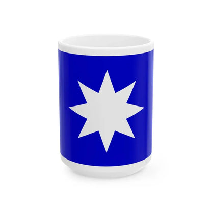 Flag of the Confederacy of Independent Kingdoms of Fiji (Fiji) White Coffee Mug 15oz - Go Mug Yourself