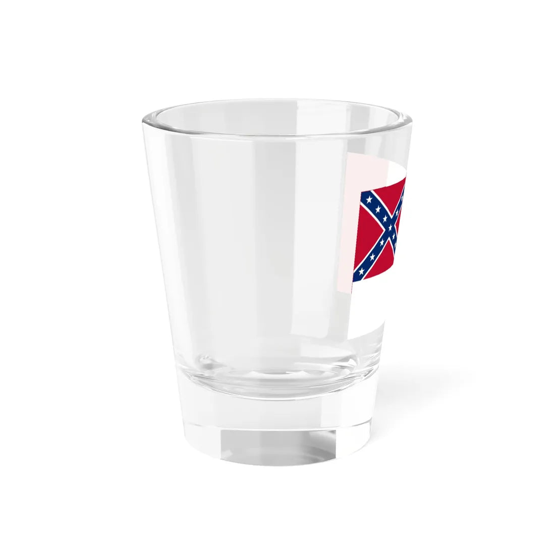 Flag of the Confederate States 1865 (Confederate States) Shot Glass 1.5oz - Go Mug Yourself