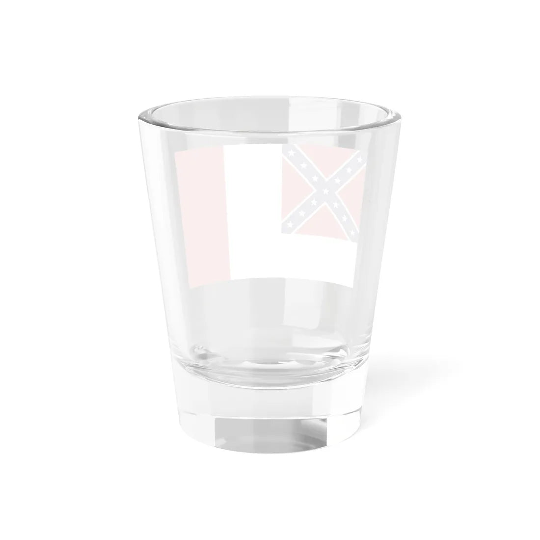 Flag of the Confederate States 1865 variant (Confederate States) Shot Glass 1.5oz - Go Mug Yourself