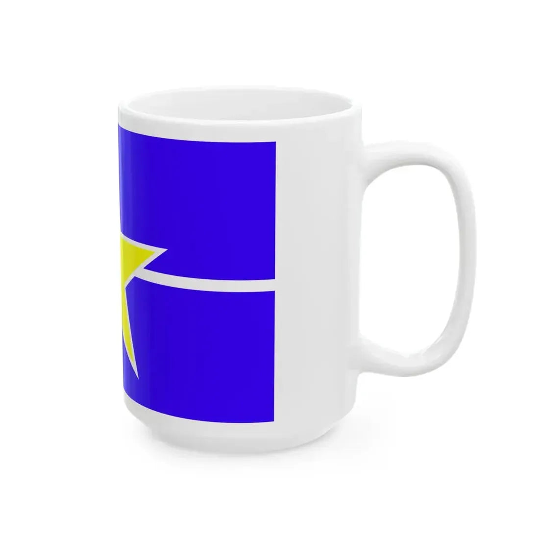 Flag of the Congress of Democrats Namibia (Namibia) White Coffee Mug - Go Mug Yourself