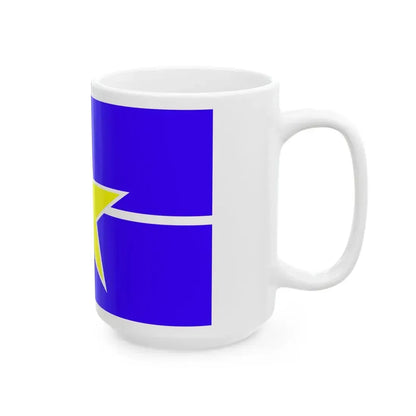 Flag of the Congress of Democrats Namibia (Namibia) White Coffee Mug - Go Mug Yourself