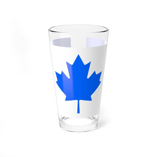 Flag of the Conservative Party of Canada unofficial (Canada) Pint Glass 16oz 16oz - Go Mug Yourself