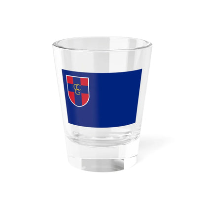 Flag of the Control Commission for Germany (Germany) Shot Glass 1.5oz 1.5oz - Go Mug Yourself
