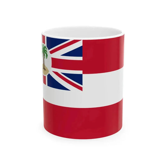 Flag of the Cook Islands Federation (New Zealand) White Coffee Mug 11oz - Go Mug Yourself