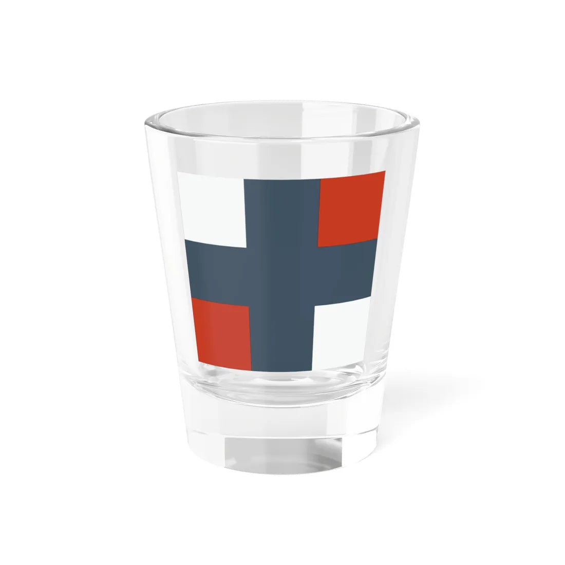 Flag of the Cordeliers Battalion (Belgium) Shot Glass 1.5oz 1.5oz - Go Mug Yourself