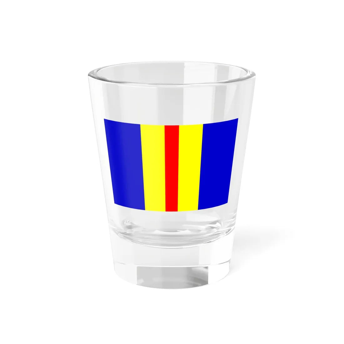 Flag of the Corps of EME (India) Shot Glass 1.5oz 1.5oz - Go Mug Yourself