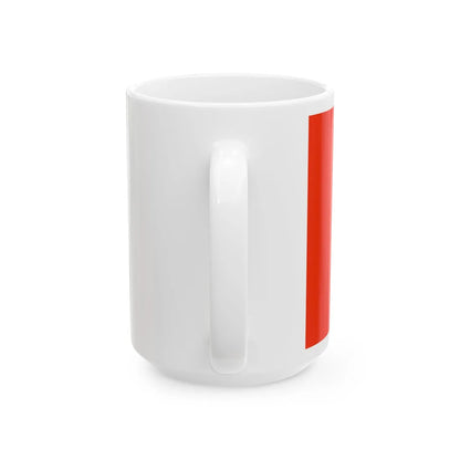 Flag of the counties of Cork and Louth (Ireland) White Coffee Mug - Go Mug Yourself