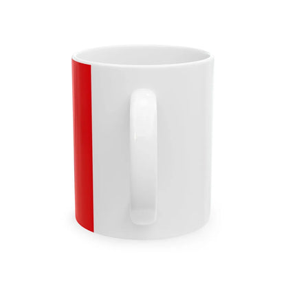 Flag of the counties of Derry and Tyrone (Ireland) White Coffee Mug - Go Mug Yourself