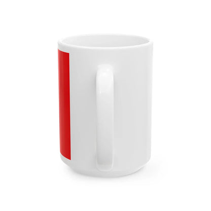 Flag of the counties of Derry and Tyrone (Ireland) White Coffee Mug - Go Mug Yourself