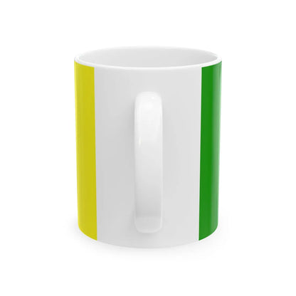 Flag of the counties of Donegal Leitrim and Meath (Ireland) White Coffee Mug - Go Mug Yourself