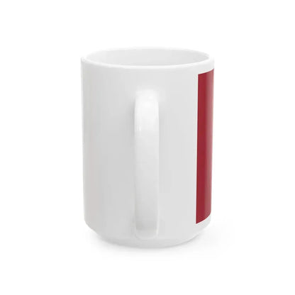 Flag of the counties of Galway and Westmeath (Ireland) White Coffee Mug - Go Mug Yourself