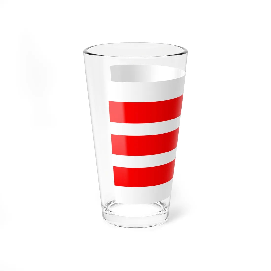 Flag of the county of Dülmen (Germany) Pint Glass 16oz - Go Mug Yourself