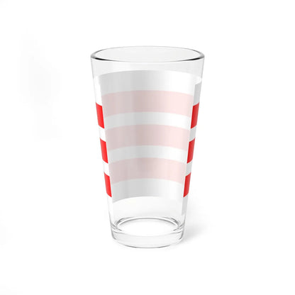 Flag of the county of Dülmen (Germany) Pint Glass 16oz - Go Mug Yourself
