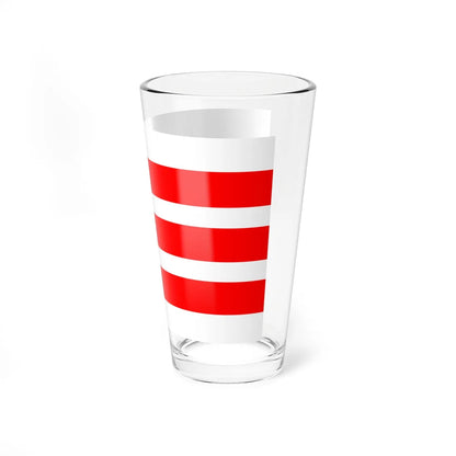 Flag of the county of Dülmen (Germany) Pint Glass 16oz - Go Mug Yourself