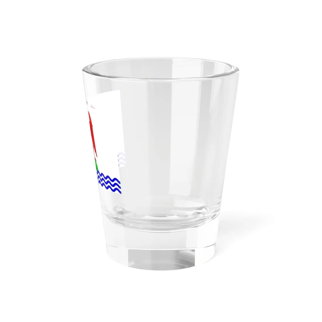Flag of the County of Nice (Belgium) Shot Glass 1.5oz - Go Mug Yourself