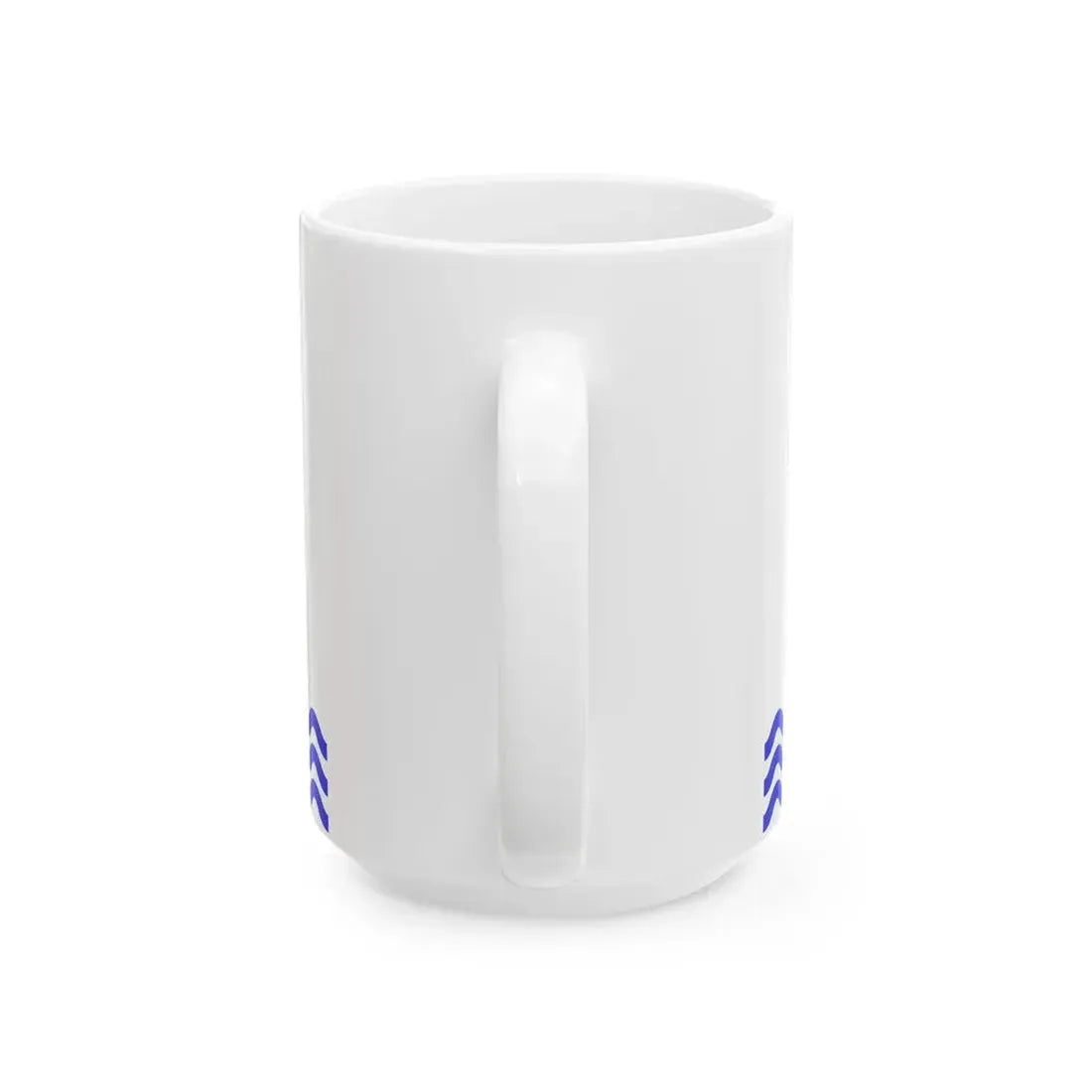 Flag of the County of Nice (Belgium) White Coffee Mug - Go Mug Yourself