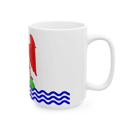 Flag of the County of Nice (Belgium) White Coffee Mug - Go Mug Yourself