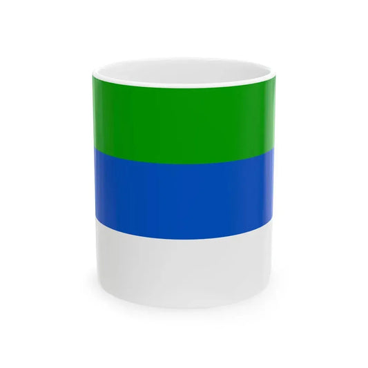 Flag of the Courland Governorate (Latvia) White Coffee Mug 11oz - Go Mug Yourself