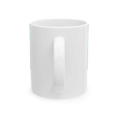 Flag of the Courland Governorate (Latvia) White Coffee Mug - Go Mug Yourself