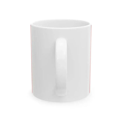 Flag of the CPN Unified Socialist (Nepal) White Coffee Mug - Go Mug Yourself
