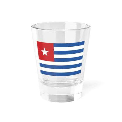 Flag of the Cretan State Civil (Greece) Shot Glass 1.5oz 1.5oz - Go Mug Yourself