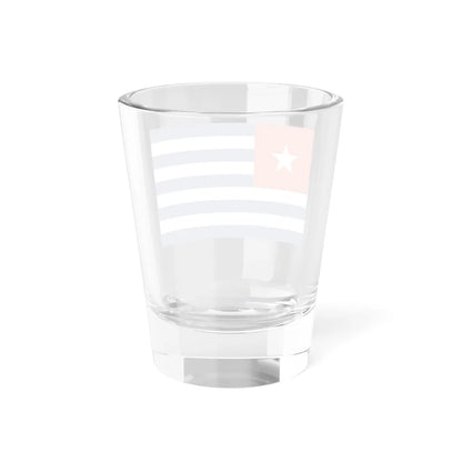 Flag of the Cretan State Civil (Greece) Shot Glass 1.5oz - Go Mug Yourself